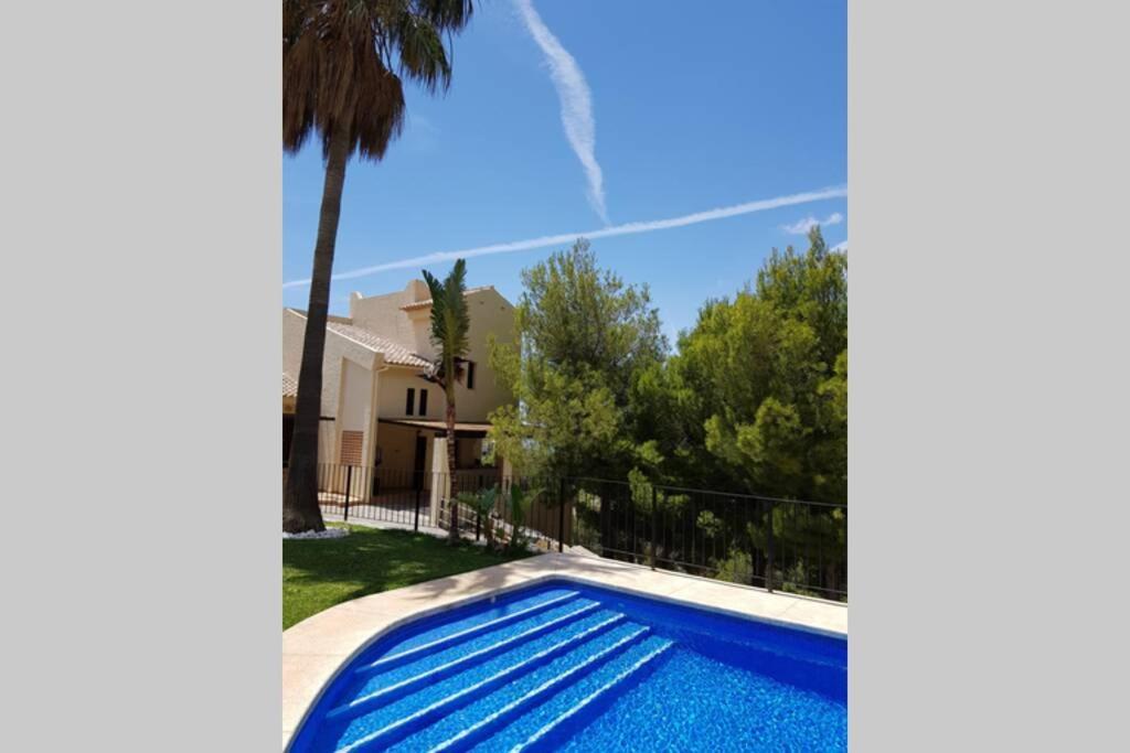 Villa Casa Altea Hills, Vista Espectacular, Jacuzzi Exterior foto