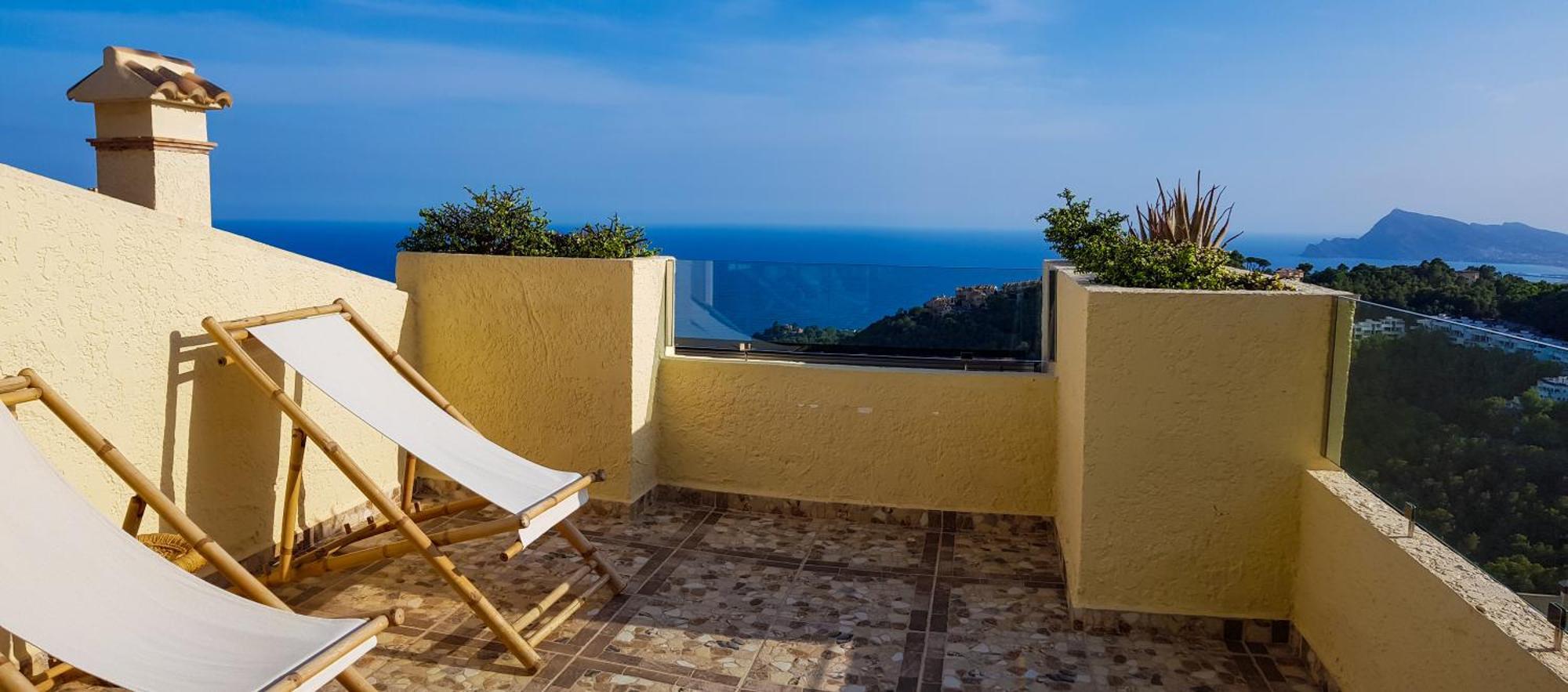 Villa Casa Altea Hills, Vista Espectacular, Jacuzzi Exterior foto