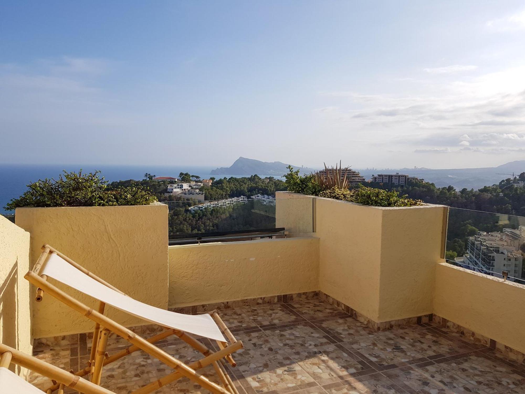 Villa Casa Altea Hills, Vista Espectacular, Jacuzzi Exterior foto